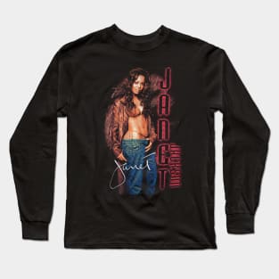 Janet Jackson Vintage Tour Concert Long Sleeve T-Shirt